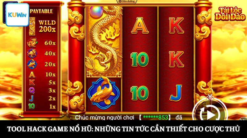 tool hack game nổ hũ